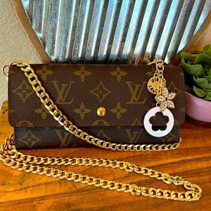 Louis Vuitton crossbody wallet